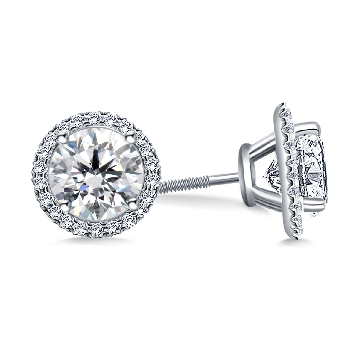 Diamond earrings